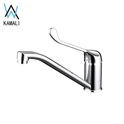 Kamali sanitary ware high quality commercial cheap watermark copper brass aerator kitchen sink faucet