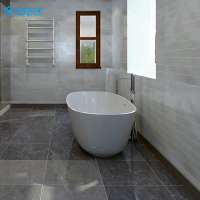 Hot Oval Bathroom Modern Sanitary Ware Solid Surface Accessories Tub Bathtub for Dubai Market