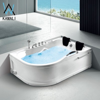 Kamali M1712 luxury common walk in free standing acrylic massage bathtub whirlpool 99 shower sexi soaking spa bath tub