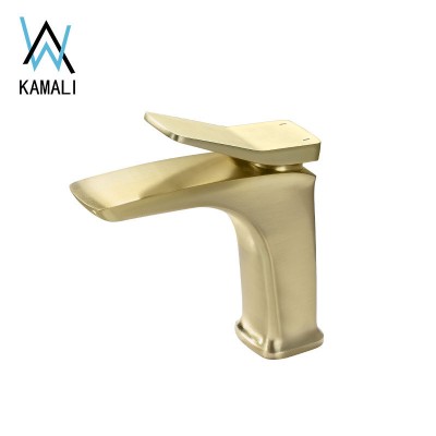 Kamali american himark hoto rv modern luxury bathroom toilet brass gold color vanity hot and cold water saving basin sink faucet