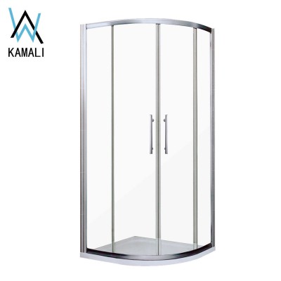 Kamali japan turkish round glass shower cabin acrylic shower glass partition stalls